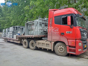 10噸/時膩子粉成套設備發往蘇州